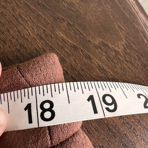 Brown‎ Faux Suede Flare Pants Size 16 Marc New York - Picture 4 of 5